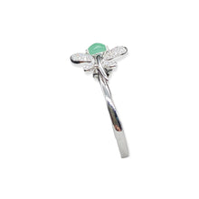 18K(750)蝴蝶翡翠戒指(13號)